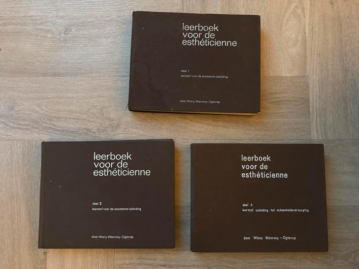 Boeken set | Wientjes Wanrooy Leerboek voor de esthéticienne, Boeken, Overige Boeken, Gelezen, Ophalen of Verzenden