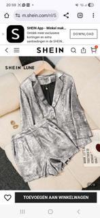 Leuk glitter zilver setje maat M of L, Kleding | Dames, Jumpsuits, Shein, Ophalen of Verzenden, Nieuw, Maat 38/40 (M)