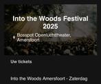 Into the woods zaterdag ticket, Tickets en Kaartjes