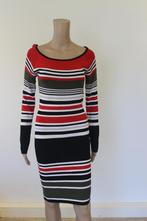 Seven Sisters gestreepte jurk maat M, Maat 38/40 (M), Seven Sisters, ., Zwart