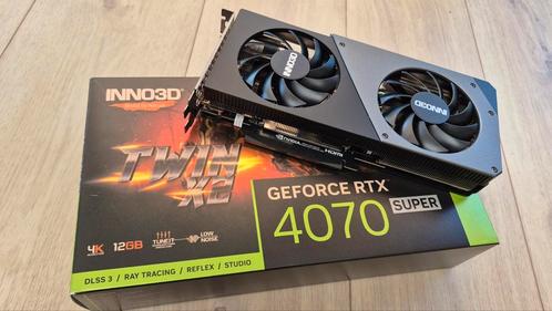 Inno3D RTX 4070 SUPER 12GB Videokaart, Computers en Software, Videokaarten, Zo goed als nieuw, PCI-Express 4.0, GDDR6, Ophalen of Verzenden
