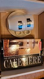 pyrex cafetiere 3 kops incl 2 kopjes, Overige modellen, Nieuw, Gemalen koffie, Ophalen of Verzenden