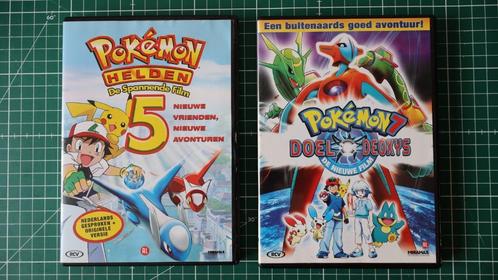 2x Pokémon: Helden / Doel Deoxys (Films: 5 & 7), Cd's en Dvd's, Dvd's | Kinderen en Jeugd, Gebruikt, Film, Avontuur, Alle leeftijden