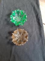 Twee stuks Murano glaswerk, Antiek en Kunst, Antiek | Glas en Kristal, Ophalen of Verzenden