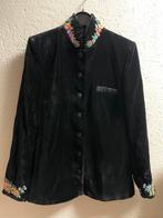 Vintage sportalm fluweel blazer jasje 42, Zwart, Zo goed als nieuw, Jasje, Sportalm