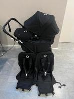 Bugaboo Donkey 5 Duo all black kinderwagen, Ophalen, Zo goed als nieuw, Kinderwagen of Buggy