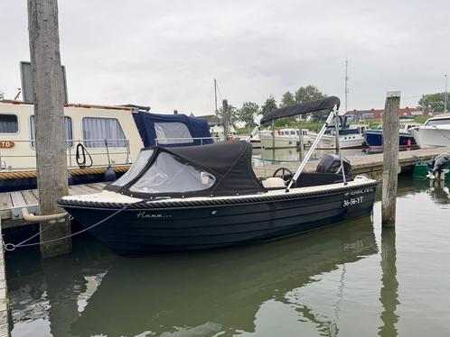 Admiral 470xl sloep, Watersport en Boten, Sloepen, Zo goed als nieuw, 10 tot 30 pk, 3 tot 6 meter, Buitenboordmotor, Benzine, Polyester