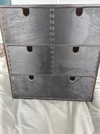 Moppe ikea lade kastje ,zwart geverft, Huis en Inrichting, Kasten | Ladekasten, Ophalen of Verzenden, Gebruikt