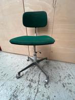 Vintage Scandinavische Bureaustoel - Groen, Jaren 60, Huis en Inrichting, Bureaustoelen, Ophalen, Gebruikt, Bureaustoel, Groen