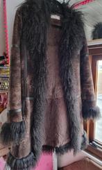 Afghaanse hippie jas lammycoat Penny Lane vintage suede 36, Kleding | Dames, Jassen | Winter, Ophalen of Verzenden, Gedragen, Maat 36 (S)