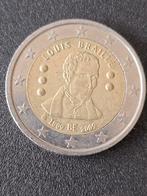 België. 2 Euro. 200e verjaardag geb. Louis Braille 2009, Postzegels en Munten, Munten | Europa | Euromunten, 2 euro, Ophalen of Verzenden