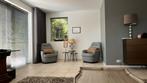 Baan fauteuils 2 stuks grijs Type Poltrona, Huis en Inrichting, Fauteuils, Ophalen, Zo goed als nieuw, 50 tot 75 cm, Kwaliteitsmerk