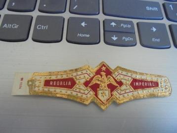 Oude sigarenband Regalia Imperial met ADELAAR en nr. HS 1224 beschikbaar voor biedingen
