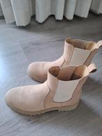 PS Poelman Luna nubuck chelsea boots, Ophalen, Beige, Lage of Enkellaarzen, Zo goed als nieuw