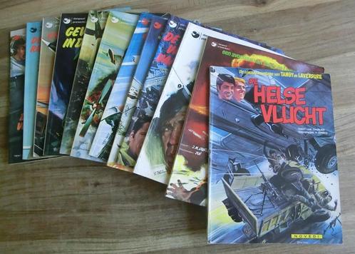 12 stripboeken uit de reeks van Tangy en Laverdure, Boeken, Stripboeken, Gelezen, Meerdere stripboeken, Ophalen of Verzenden