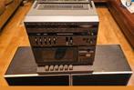 Vintage Hitachi Hifi Stereo minisetje 2 Boxen goed, Ophalen of Verzenden, Gebruikt