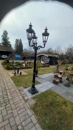 Nostalgische Weense Lantaarnpaal met 3-kroon met 6-kante kap, Ophalen of Verzenden, Zo goed als nieuw, Douche