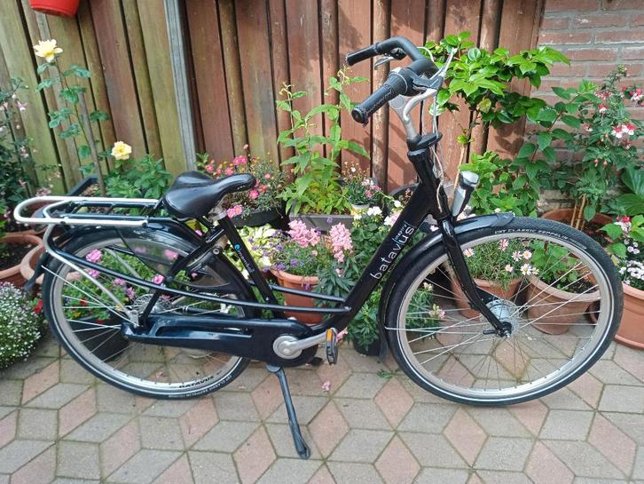 Batavus Mambo DeLuxe D48 7V, Fietsen en Brommers, Fietsen | Dames | Moederfietsen, Gebruikt, Batavus, 47 tot 50 cm, 0 zitjes, Dubbele standaard