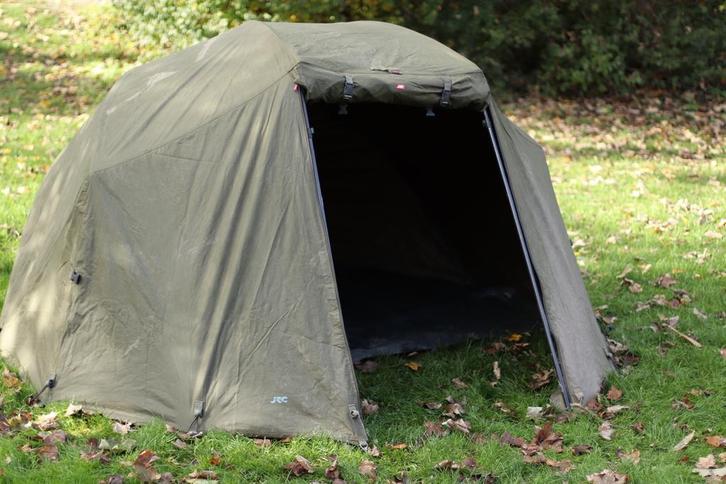 Jrc 60” oval brolly incl overwrap, Watersport en Boten, Hengelsport | Karpervissen, Gebruikt, Complete set, Ophalen