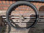 Shimano voorwiel 26 inch mat zwart onder een Cortina gezeten, Fietsen en Brommers, Fietsonderdelen, Ophalen, Algemeen, Wiel