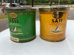 Vintage Sail Pijptabak Blikken - Set van 2, Ophalen of Verzenden, Gebruikt, Overige, Overige merken