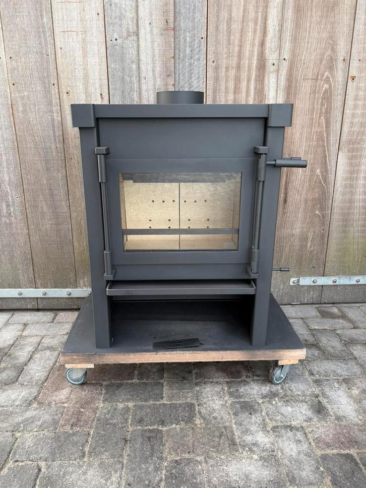 Beaufort Advanced 8 kW houtkachel, Huis en Inrichting, Kachels, Zo goed als nieuw, Vrijstaand, Houtkachel, Hout, Ophalen of Verzenden