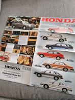Honda folders, ca. 1978 (?), Honda, Ophalen of Verzenden, Zo goed als nieuw