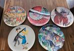 5x Proeven van kunst bord, Antiek en Kunst, Kunst | Designobjecten, Ophalen