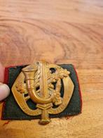 Kl baret embleem Limburgse jagers, Ophalen of Verzenden, Landmacht, Nederland, Embleem of Badge