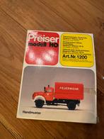 Preiser brandweer 1:87 / H0 bouwset, Ophalen of Verzenden, Zo goed als nieuw, Bus of Vrachtwagen, Overige merken