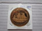 10 herdenkingsmunten brons Amsterdam Sail 1980, Verzenden, Brons, Nederland