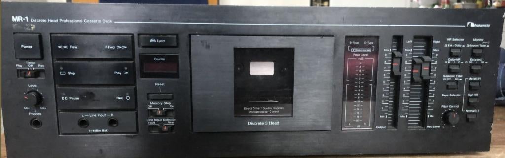 Te Koop Nakamichi MR-1, Ophalen of Verzenden, Enkel, Overige merken, Tiptoetsen