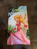 Efteling Rapunzel badlaken, Ophalen of Verzenden, Zo goed als nieuw, Roze, Handdoek