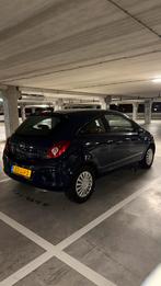 Opel Corsa 1.0 12V 3D 2009 Blauw, Auto's, Voorwielaandrijving, 450 kg, Zwart, Blauw