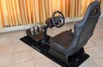 Playseat racestoel met Logitech G stuur & pedalen, Ophalen, Gebruikt