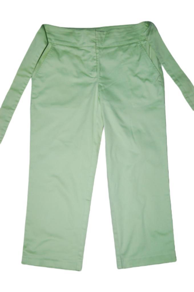 Tommy Hilfiger capri, broek, mint groen, Mt. M, Kleding | Dames, Broeken en Pantalons, Zo goed als nieuw, Maat 38/40 (M), Groen