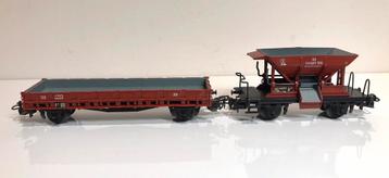 Marklin 800 H0 goederenwagons 4606 4610 1958 - 1961 beschikbaar voor biedingen