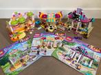 3x Lego Friends set. Thema: winkelstraatje 41035/41006/41093, Ophalen of Verzenden, Zo goed als nieuw, Complete set, Lego