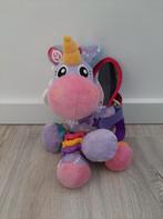 Knuffel baby speelgoed eenhoorn unicorn playgro K4869, Ophalen of Verzenden, Zo goed als nieuw, Rammelaar