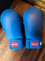 Kaiten Karate Handschoenen Blauw maat s, Vechtsportbescherming, Ophalen of Verzenden, Zo goed als nieuw, Karate