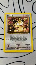 Meowth team rocket 62/82, Hobby en Vrije tijd, Verzamelkaartspellen | Pokémon, Ophalen of Verzenden, Losse kaart, Zo goed als nieuw