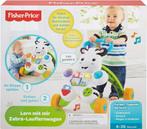 Fisher-Price HBW56 - SPAANSTALIG!! - Zebra walker, muzikaal, Kinderen en Baby's, Speelgoed | Babyspeelgoed, Nieuw, Mobiel, Met geluid