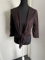Luxe Expresso knoop Vest mt 42 44 L nieuw donkerbruin Koopje, Bruin, Expresso, Maat 42/44 (L), Nieuw