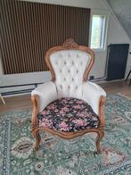 Barok stoel, Huis en Inrichting, Fauteuils, Ophalen, Gebruikt, Stof