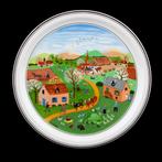 Bordje, Lente, Villeroy&Boch, Naif, 4 seizoenen, Antiek en Kunst, Antiek | Wandborden en Tegels, Ophalen of Verzenden