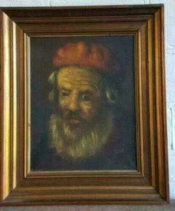 Bor pseudoniem Jan Theuns Breda Rembrandt kopiist 1920 /1930 beschikbaar voor biedingen