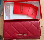 Valentino Portomonnee, Zo goed als nieuw, Leer, Rood, Ophalen