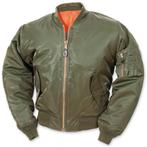 Fostex - MA-1 Bomber Jack - Groen, Kleding | Heren, Jassen | Winter, Nieuw, Groen, Fostex, Verzenden