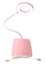 RESTPARTIJ LED BUREAULAMP OPLAADBAAR VIA USB WIT/GROEN/ROZE, Ophalen, Nieuw, Minder dan 50 cm