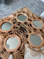 5 ronde spiegels Kwantum, Huis en Inrichting, Ophalen, Minder dan 50 cm, Rond, Zo goed als nieuw